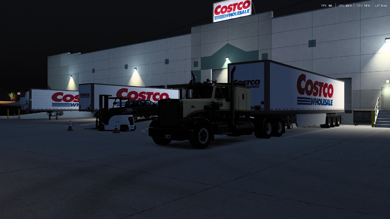 American Truck Simulator V1.58 - Peterbilt 359 - Page (AZ) to Tucson (AZ) - 4K UHD