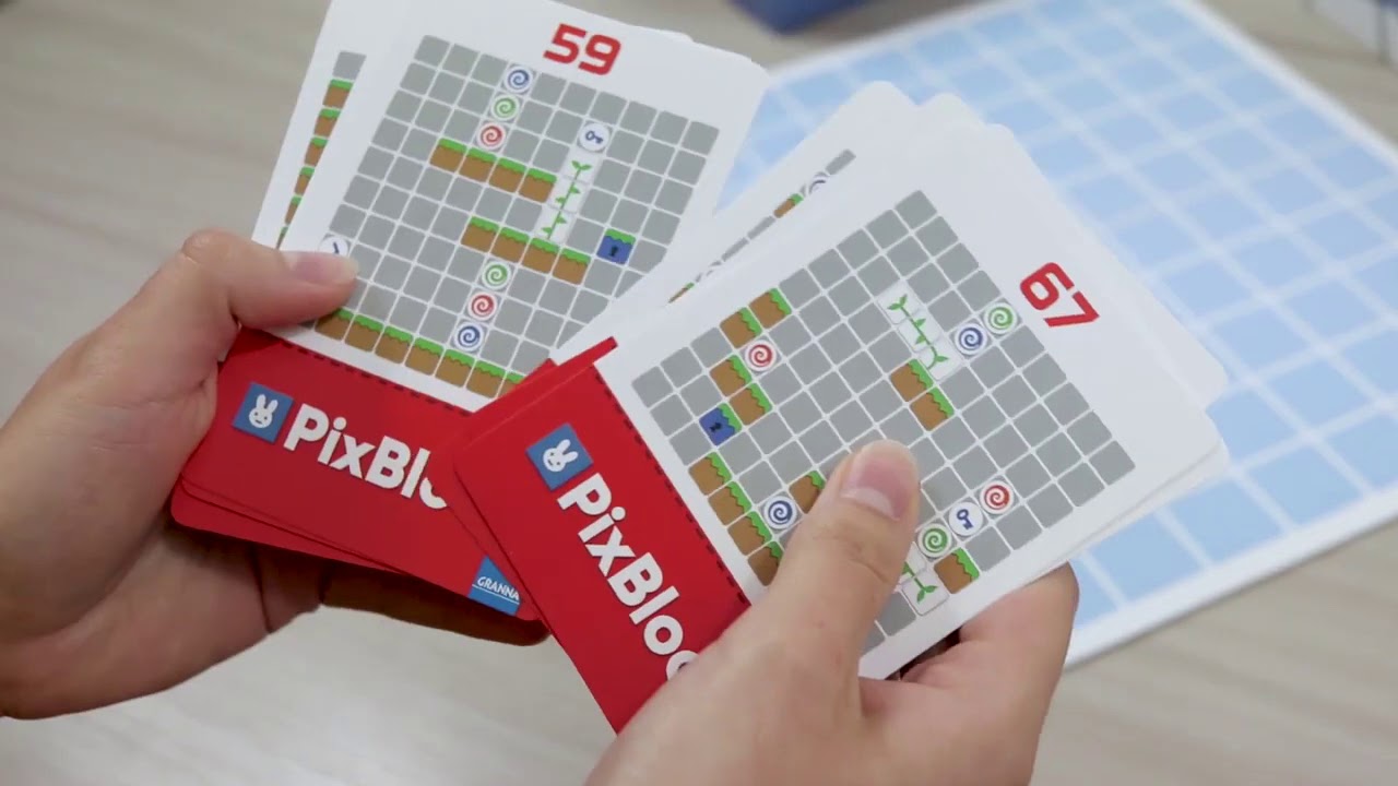 Edukacyjna gra logiczna PIXBLOCKS - GRANNA - bebito.pl