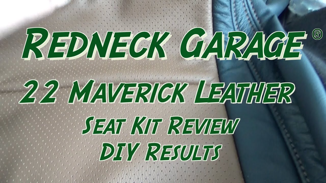Ford Maverick Leather Seat Kit DIY Review  ( Review Video )