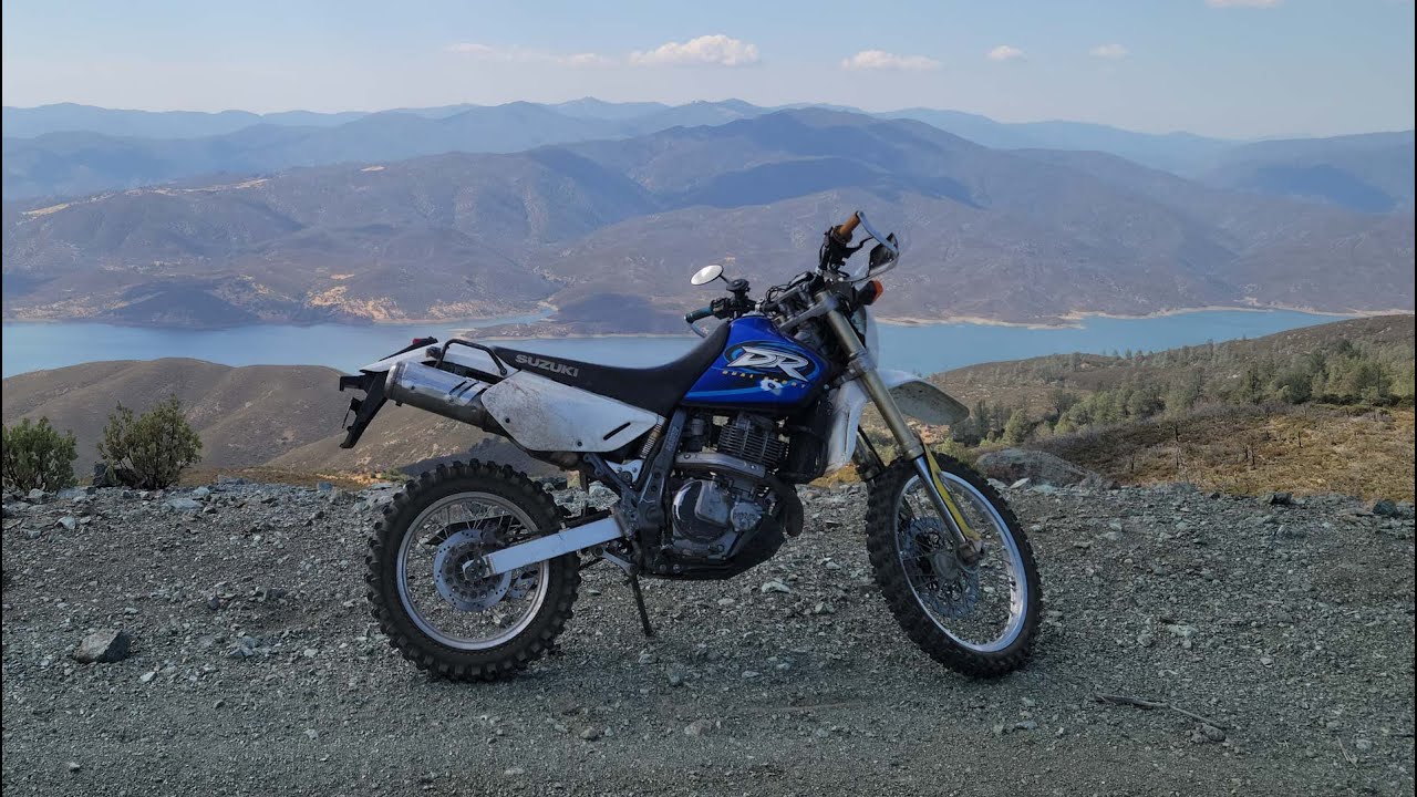 80 Miles Solo Off Road DR650 Ride! Mendocino National Forest