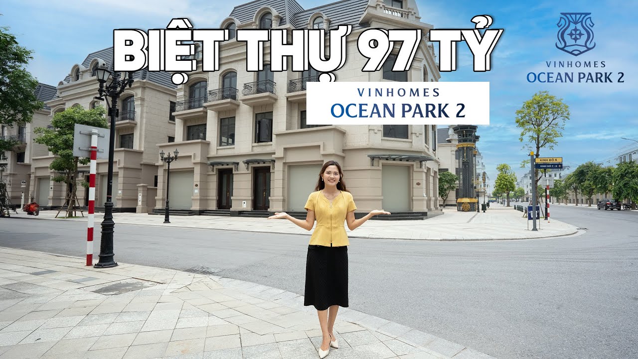 Biệt Thự ĐỐI DIỆN VINCOM MEGAMALL Vinhomes Ocean Park 2