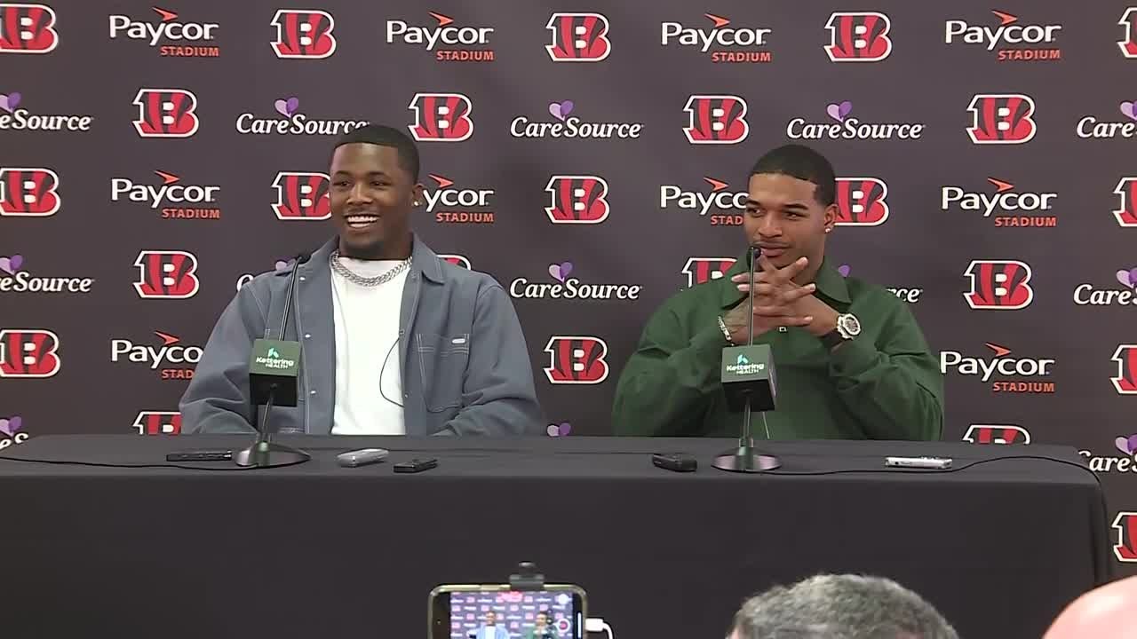 FULL PRESSER: Ja'Marr Chase, Tee Higgins ink record-breaking contract extensions