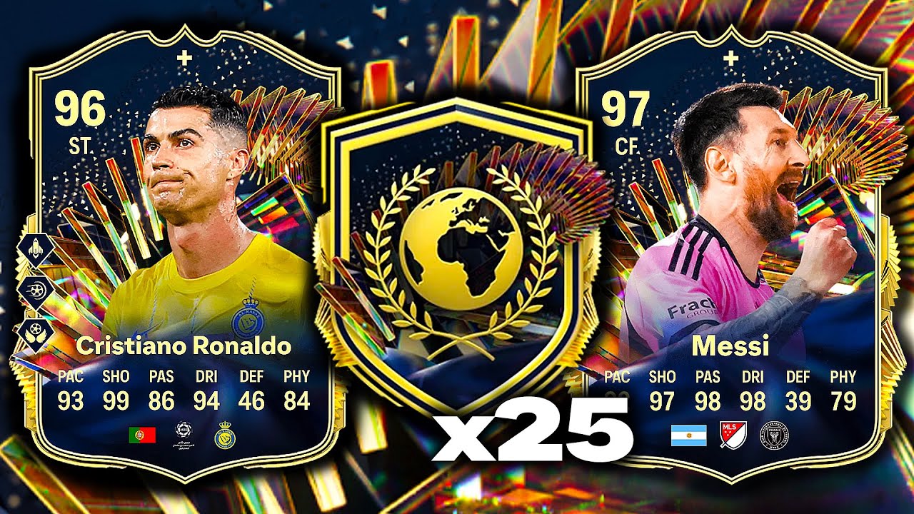 25x 90+ WEEKLY TOTS UPGRADE PACKS!