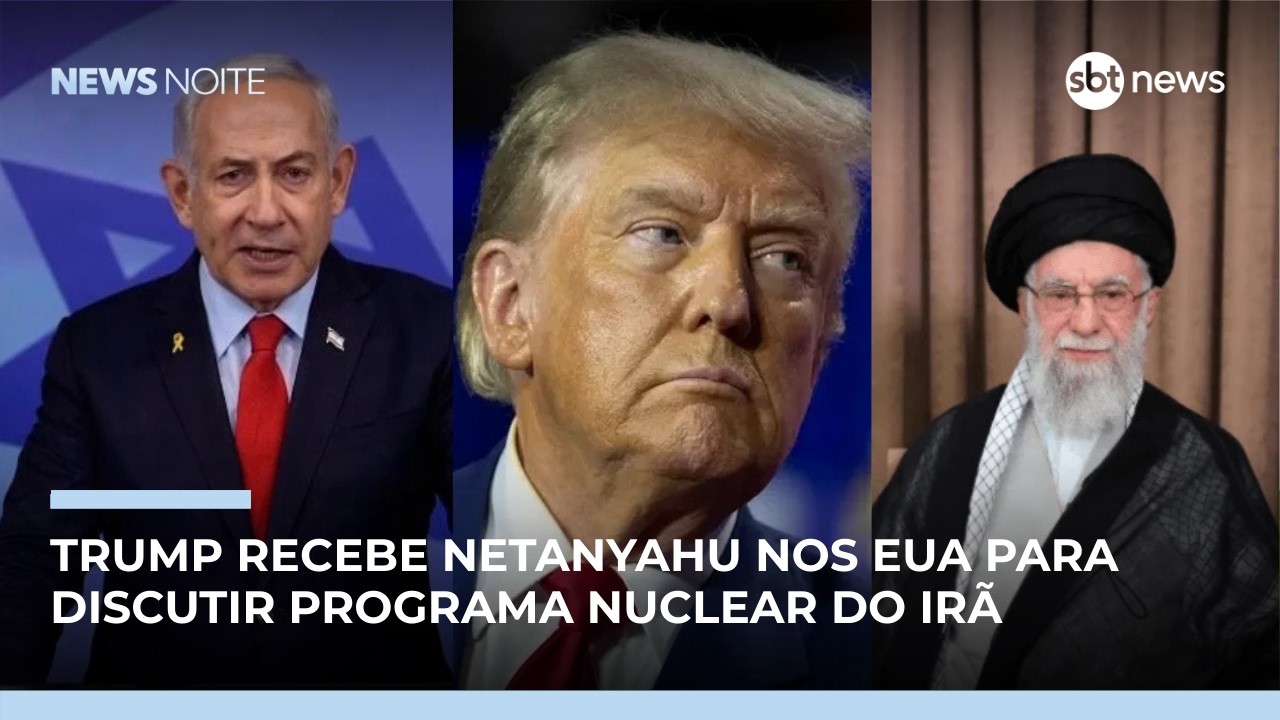 EUA e Israel tratam do Irã em encontro na Casa Branca | #NewsNoite