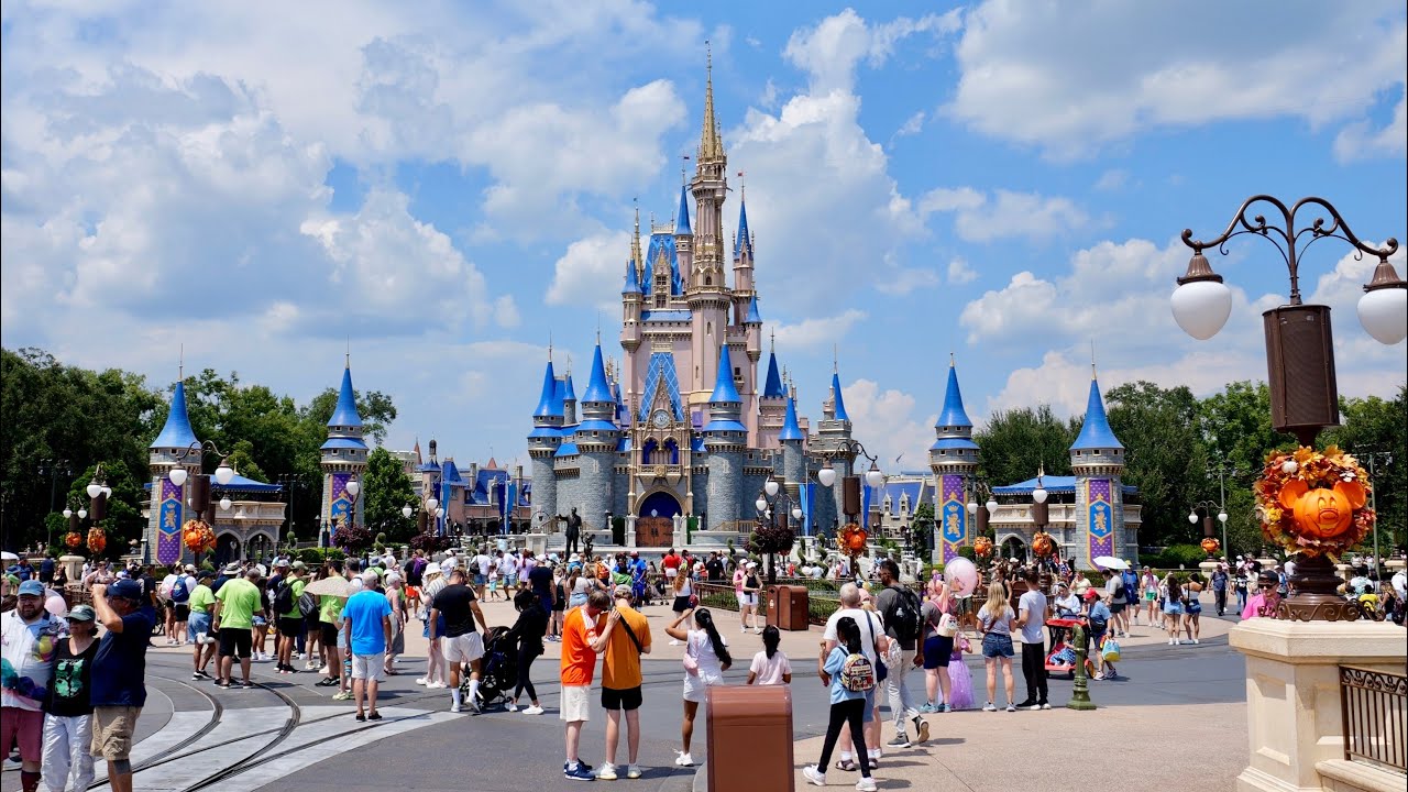 Magic Kingdom 2024 Fast Summer Day Walkthrough in 4K | Walt Disney World Orlando Florida August 2024