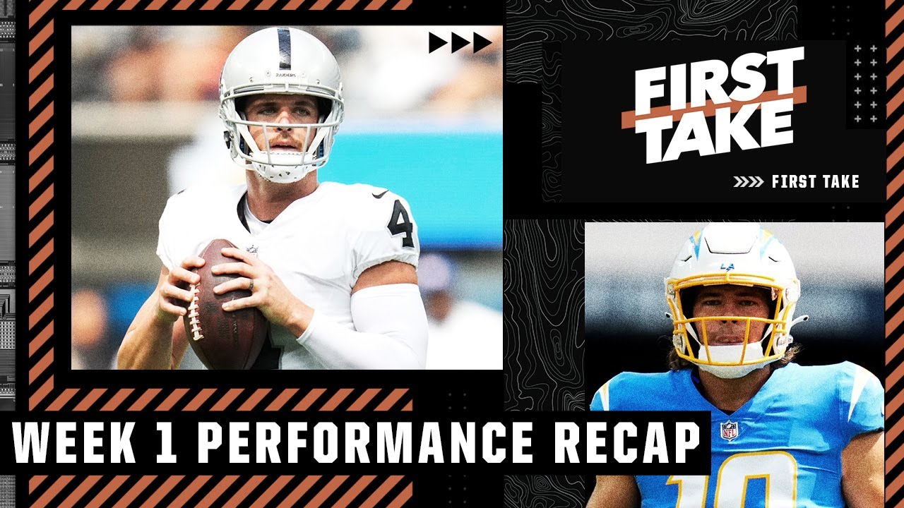 More DISAPPOINTED with Derek Carr or IMPRESSED with Justin Herbert? | First Take