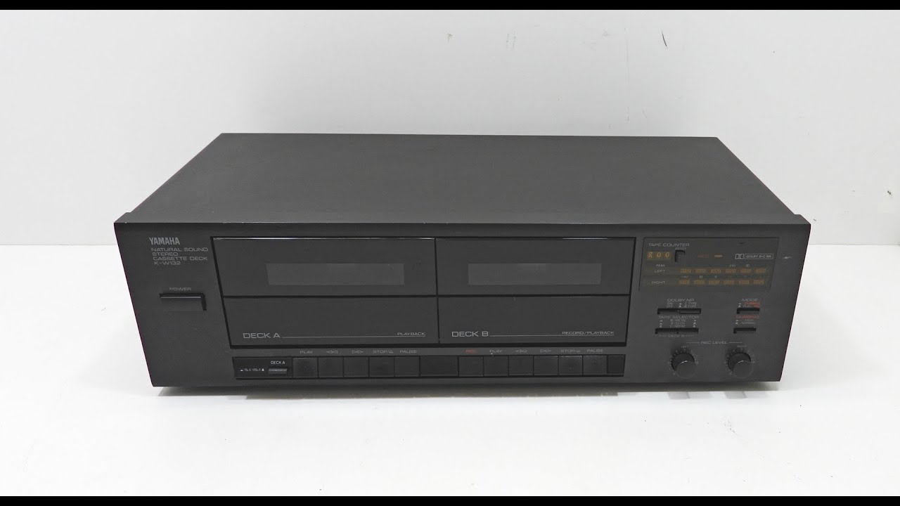 Yamaha K-W132 Dual Deck Belt Replacement