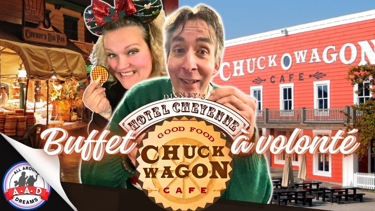 BUFFET à VOLONTÉ NOËL CHUCK WAGON CAFÉ - HÔTEL CHEYENNE DISNEYLAND PARIS