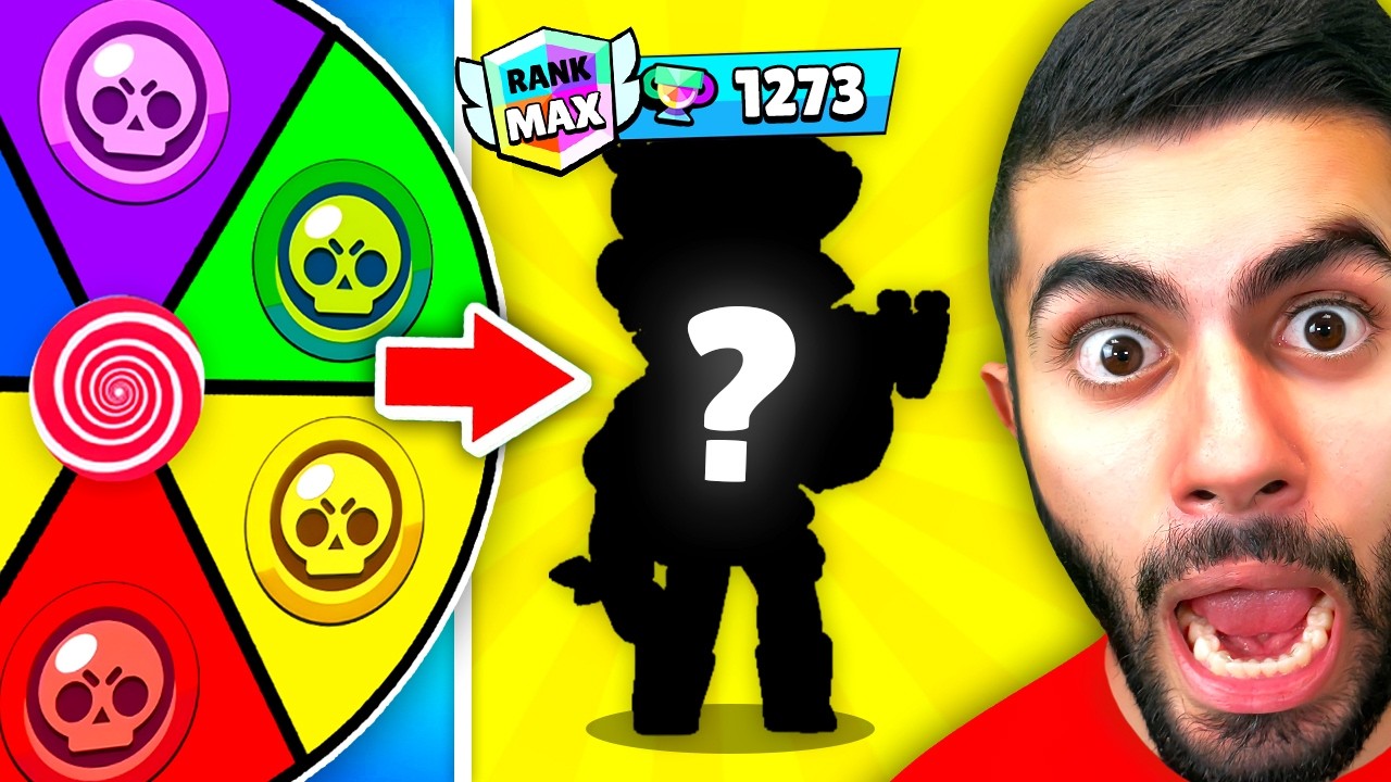 GLÜCKSRAD mit JEDER SELTENHEIT bestimmt BRAWLER! 😱 (eskaliert)