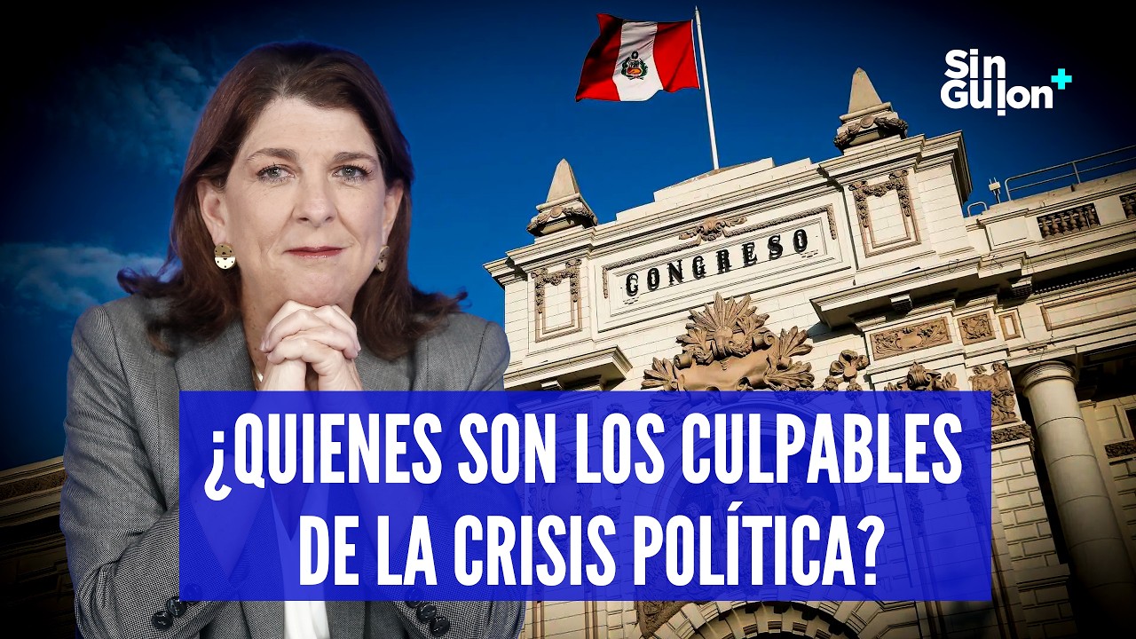 ROSA MARÍA PALACIOS ANALIZA A LOS RESPONSABLES DE LA CRISIS POLÍTICA