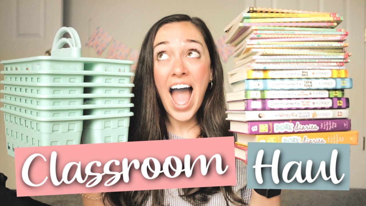 HUGE CLASSROOM HAUL 2019 | FIRST YEAR TEACHER HAUL