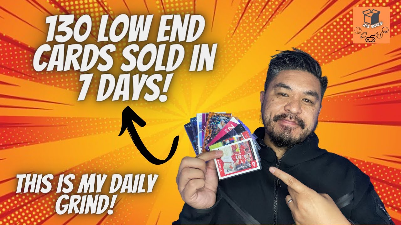 I Made THIS MUCH Selling 130 Sports Cards in 7 Days! | Sports Cards |