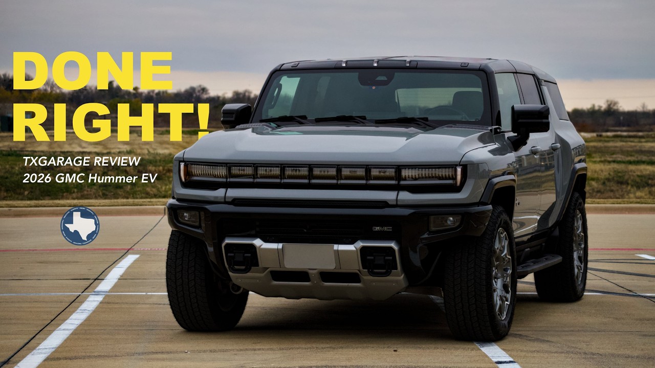 Полный обзор внедорожника GMC Hummer EV 2026 года: потрясающий, но неудобный в повседневной экспл...