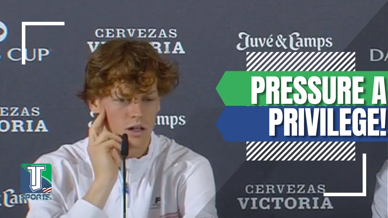 'PRESSURE is a privilege'-Jannik Sinner on LEADING Italy to Davis Cup semis