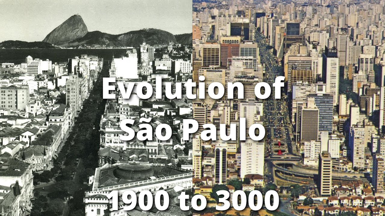 Evolution of Sao Paulo, Brazil (1900 to 3000)