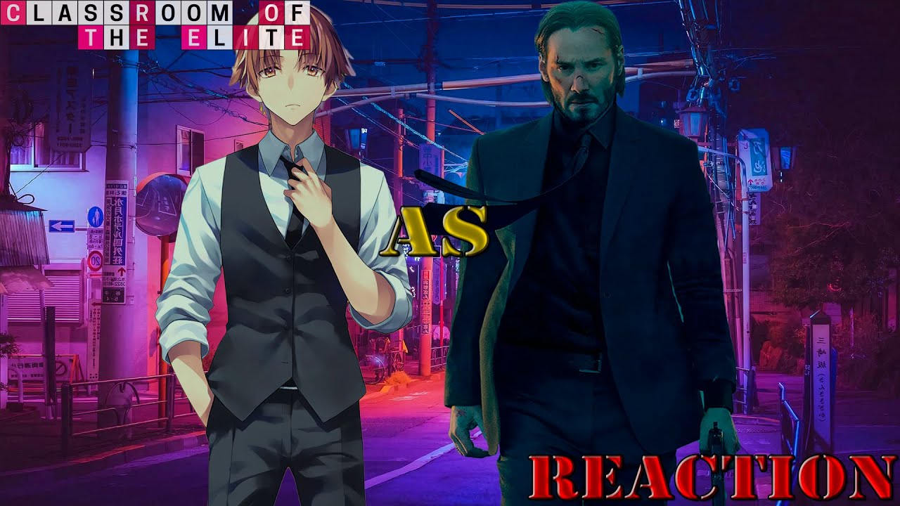 Leaders react to Ayanokoji as John Wick || COTE (RU | ENG)