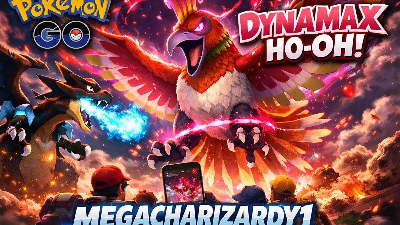 dynamax ho-oh is here 😱🔥