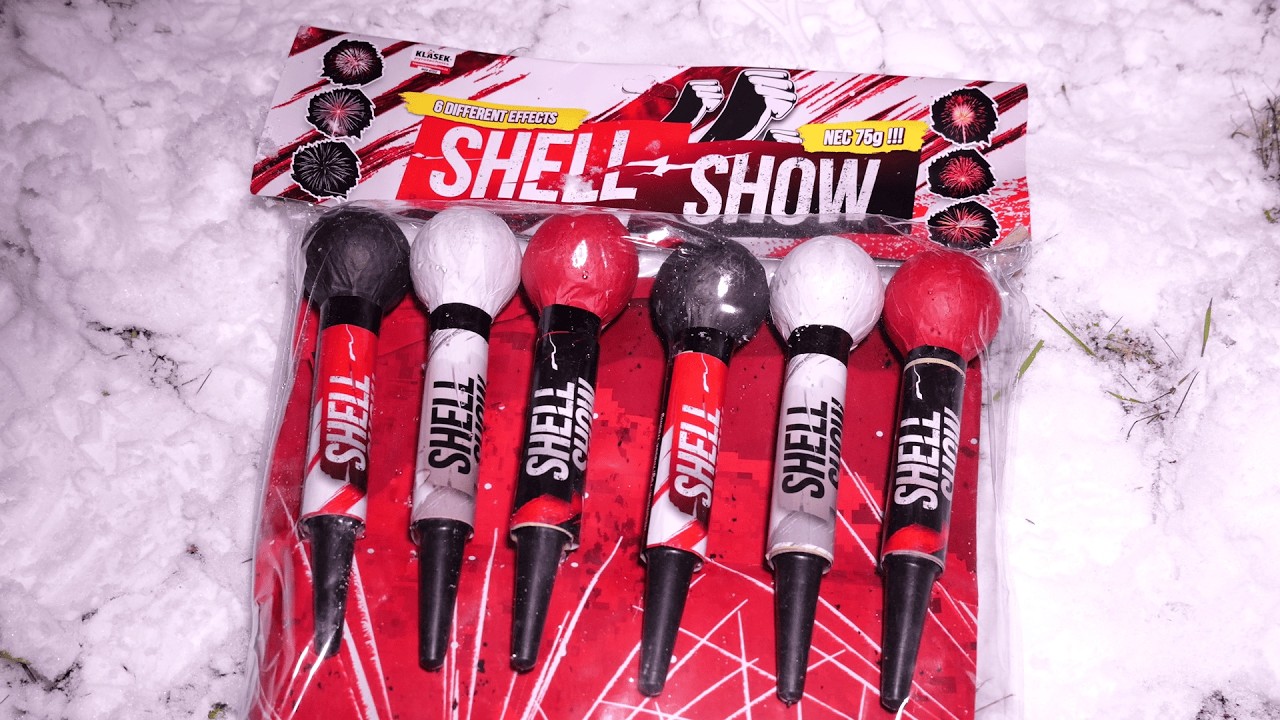 Klasek Shell Show Raketen I 75g! I Pyro Man