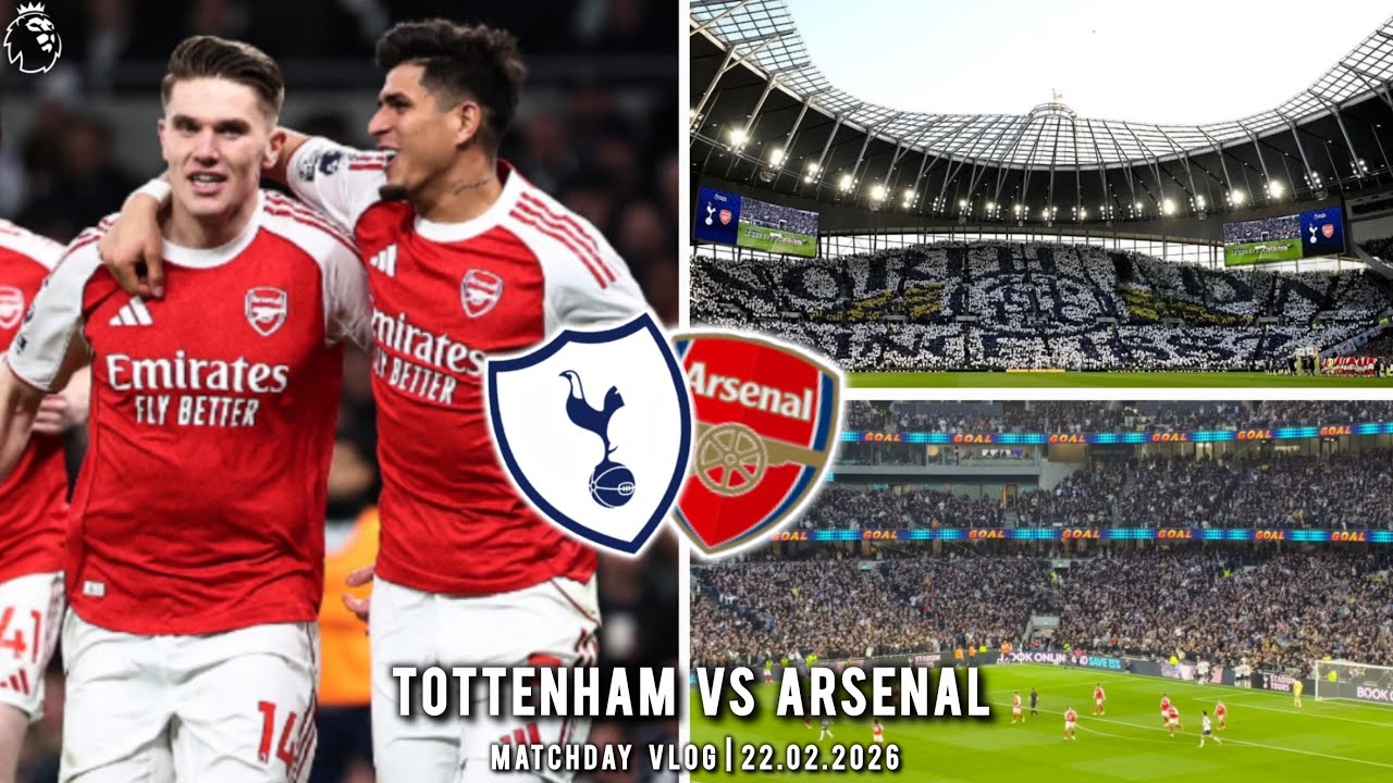 Rubbish second half performance by Spurs 😤 [MATCHDAY VLOG] | Tottenham vs Arsenal | NLD | EPL