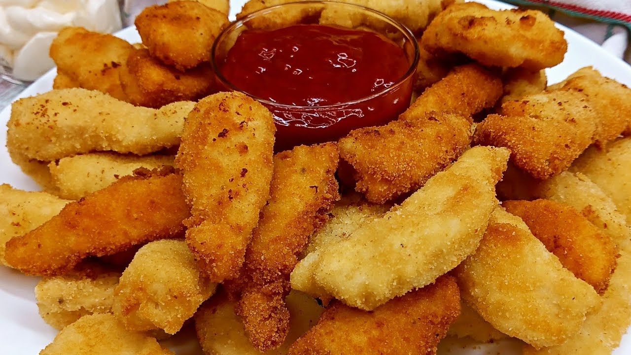 LAGRIMITAS DE POLLO - Crujientes por Fuera y Jugosas por Dentro..😋😋 BRUTAL