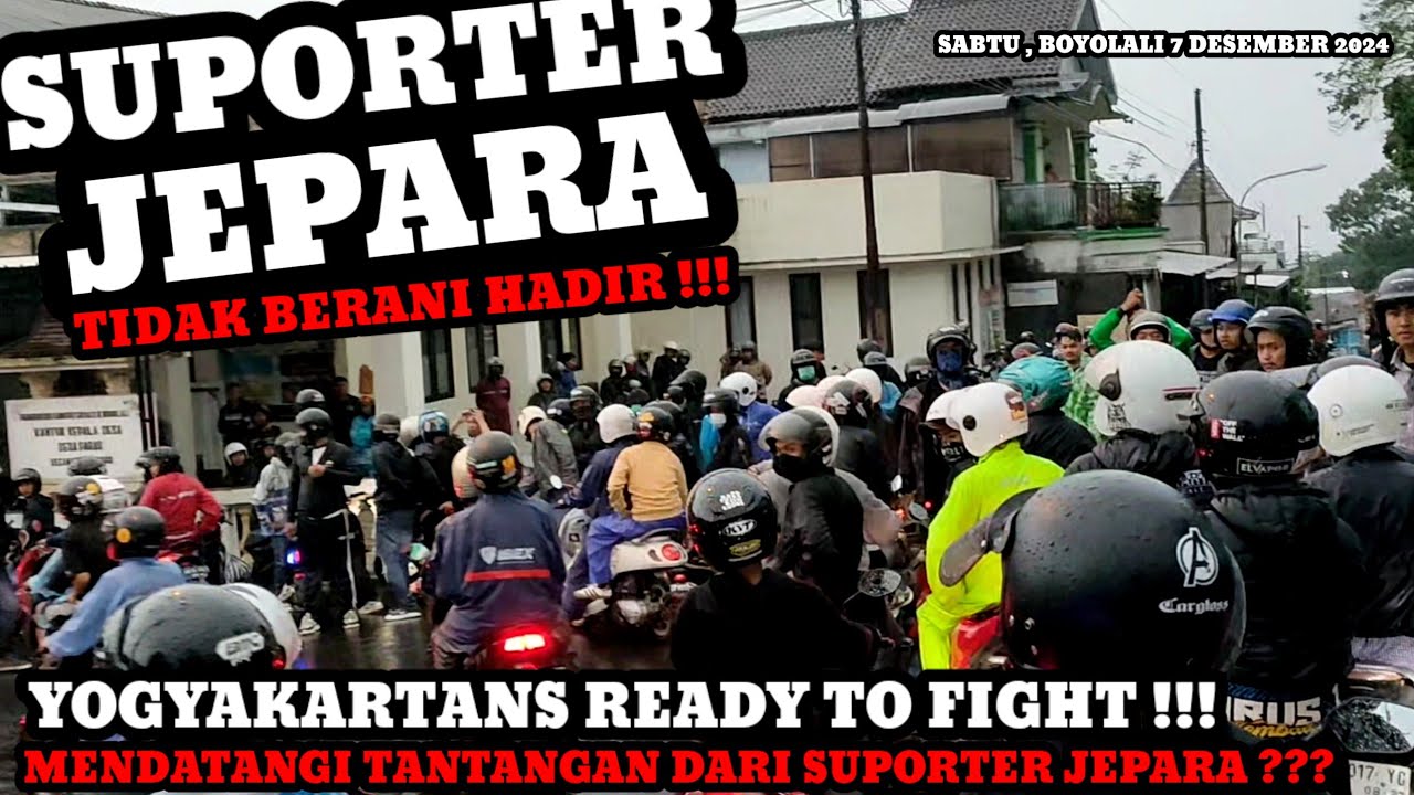 SUPORTER PERSIJAP Tidak berani HADIR ‼️YOGYAKARTANS PENUHI BOYOLALI -  FULL SUPORTER PSIM