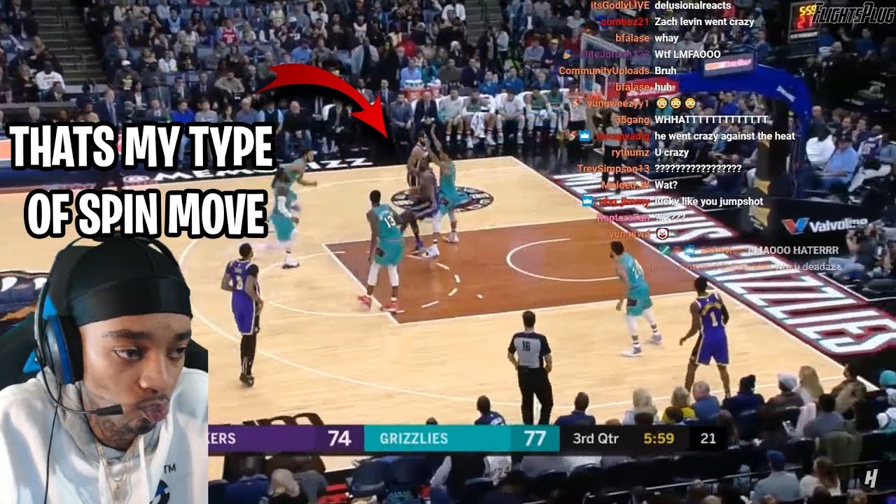 FlightReacts BECOMES A LAKERS FAN? REACTING TO Lakers vs Grizzlies Full Game Highlights