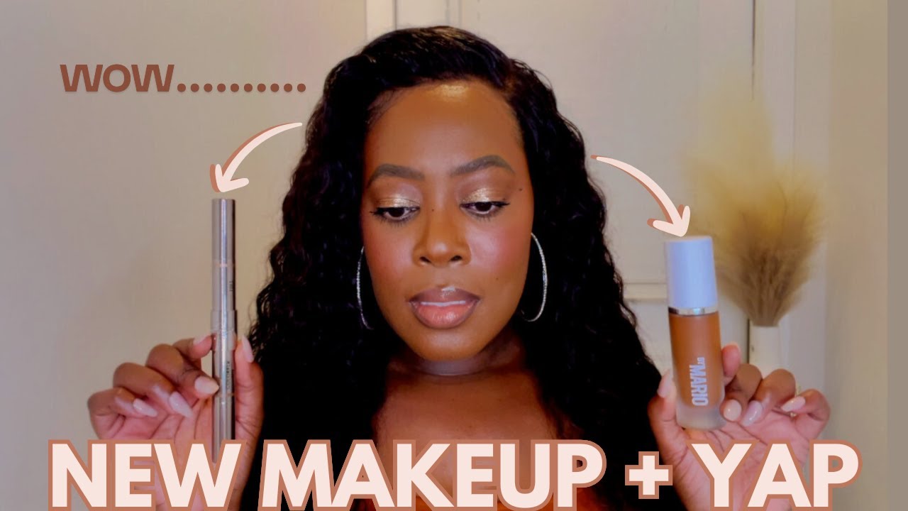 makeup therapy + yap・trying new makeup ft.@MAKEUP BY MARIO new foundation & @Danessa Myricks Beauty