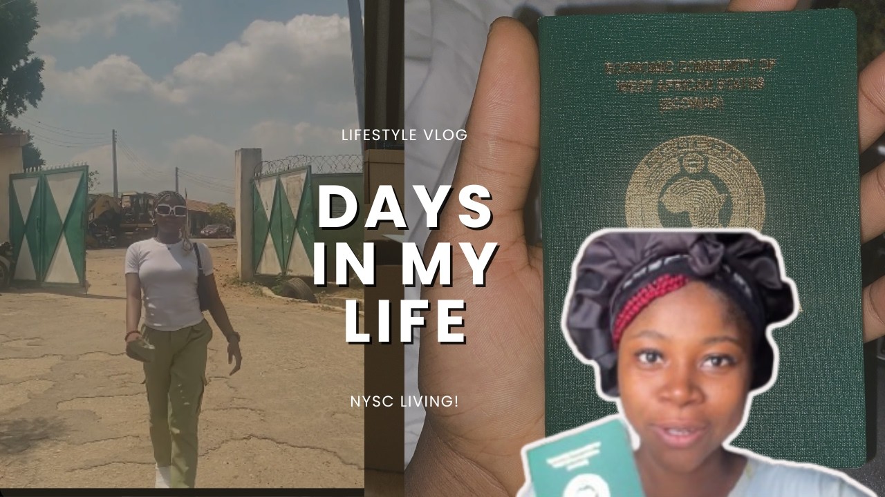 I Finally Got My International Passport | NYSC, Work Stress & Real Life 🇳🇬