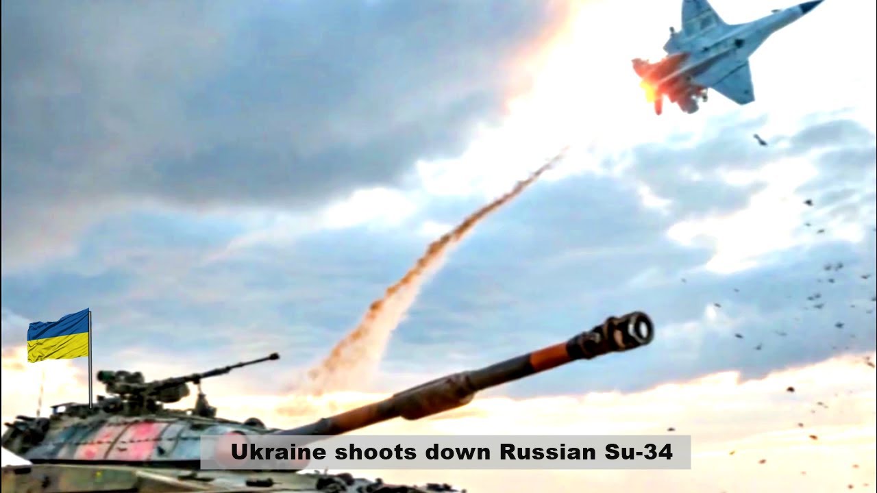 Ukraine shoots down Russian Su 34