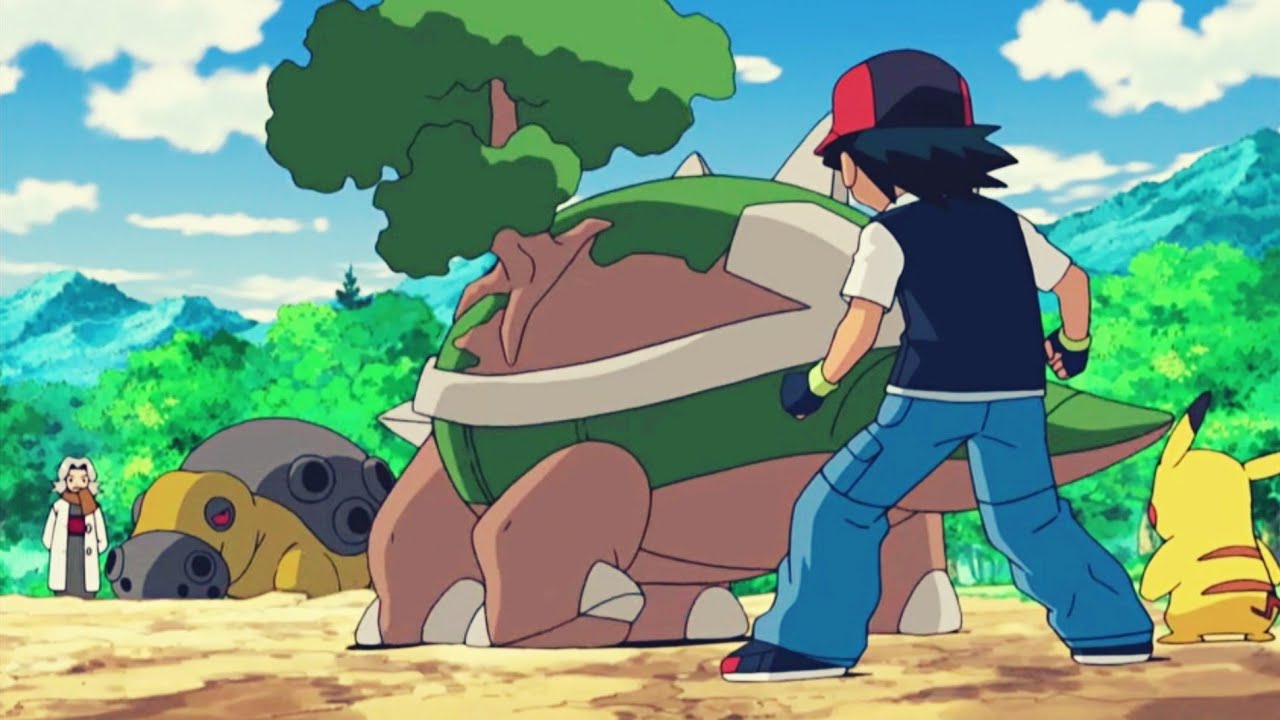 Ash vs Bertha ||Sinnoh Elite Four ||  [AMV]