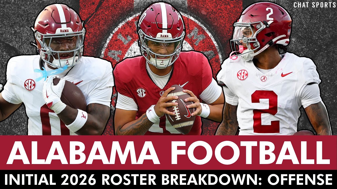Alabama Football 2026 Roster Breakdown: Depth Charts & Projected Starters After Transfer Portal