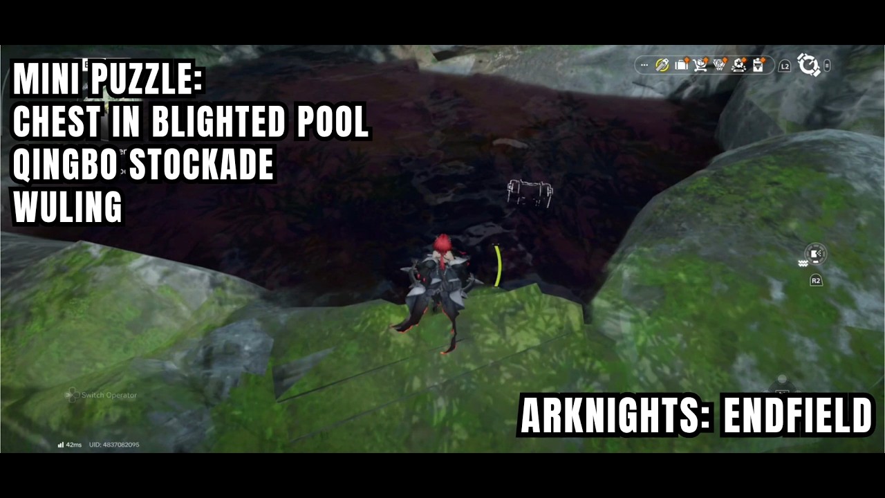 [Arknights: Endfield Mini Puzzle] Chest In Blighted Pool / Underwater - Qingbo Stockade, Wuling