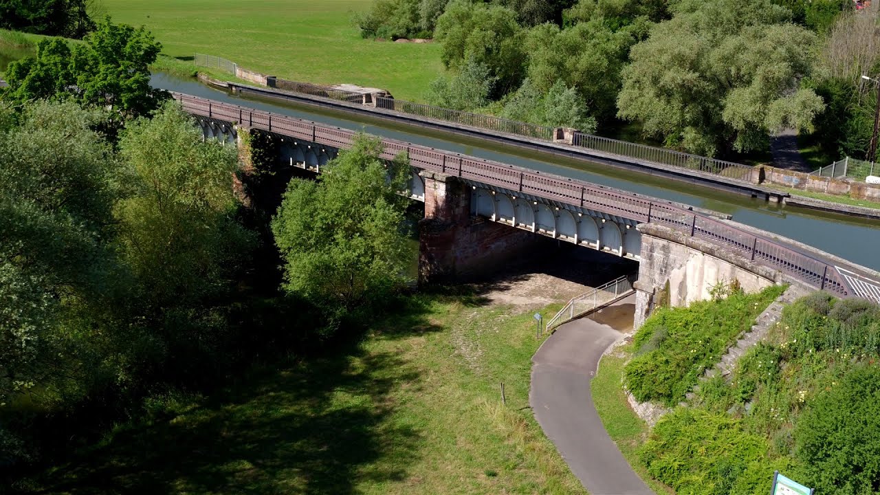 Le pont canal sur l'Albe, ouvrage d’art de Gustave Eiffel