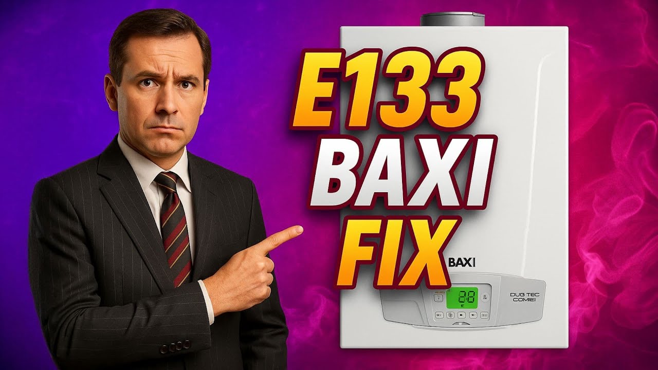 error code E133 on your Baxi boiler?