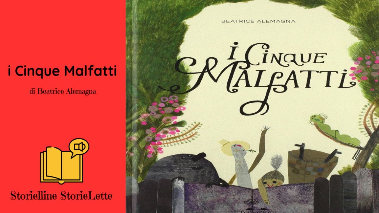 I cinque malfatti di Beatrice Alemagna - Lettura divertente per bambini - Topi Pittori