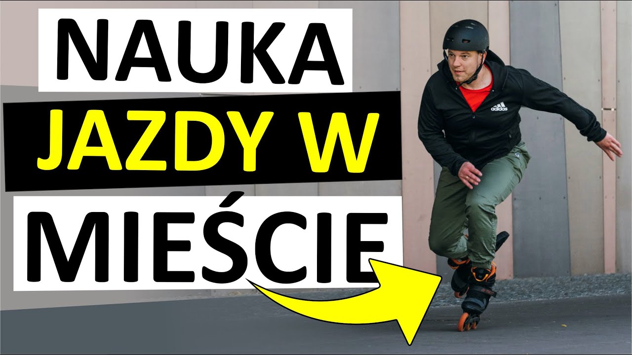 Jazda na rolkach po mieście . Jak jeździć po mieście na rolkach ? Podstawy jazdy po mieście.