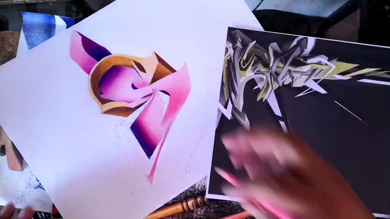 GRAFFITI EN 3D / Letter 