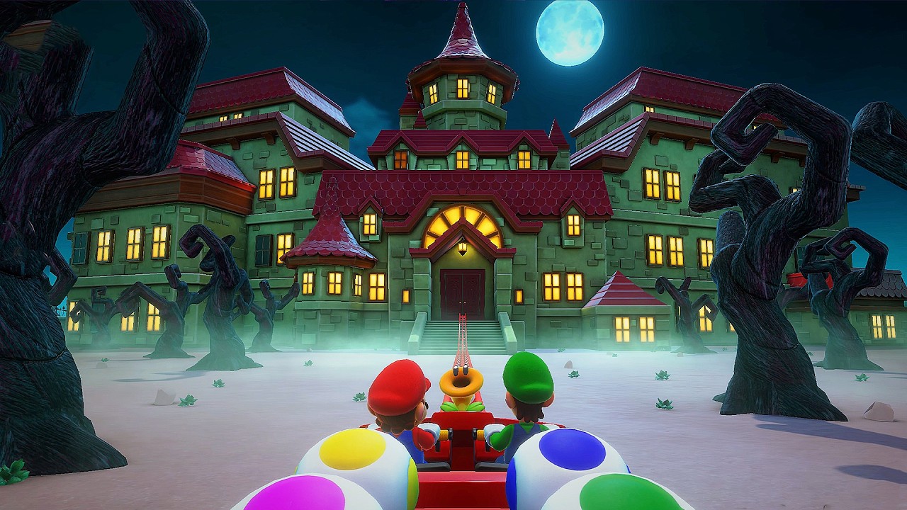 Super Mario Party Jamboree TV - All Carnival Coaster Courses (4K)
