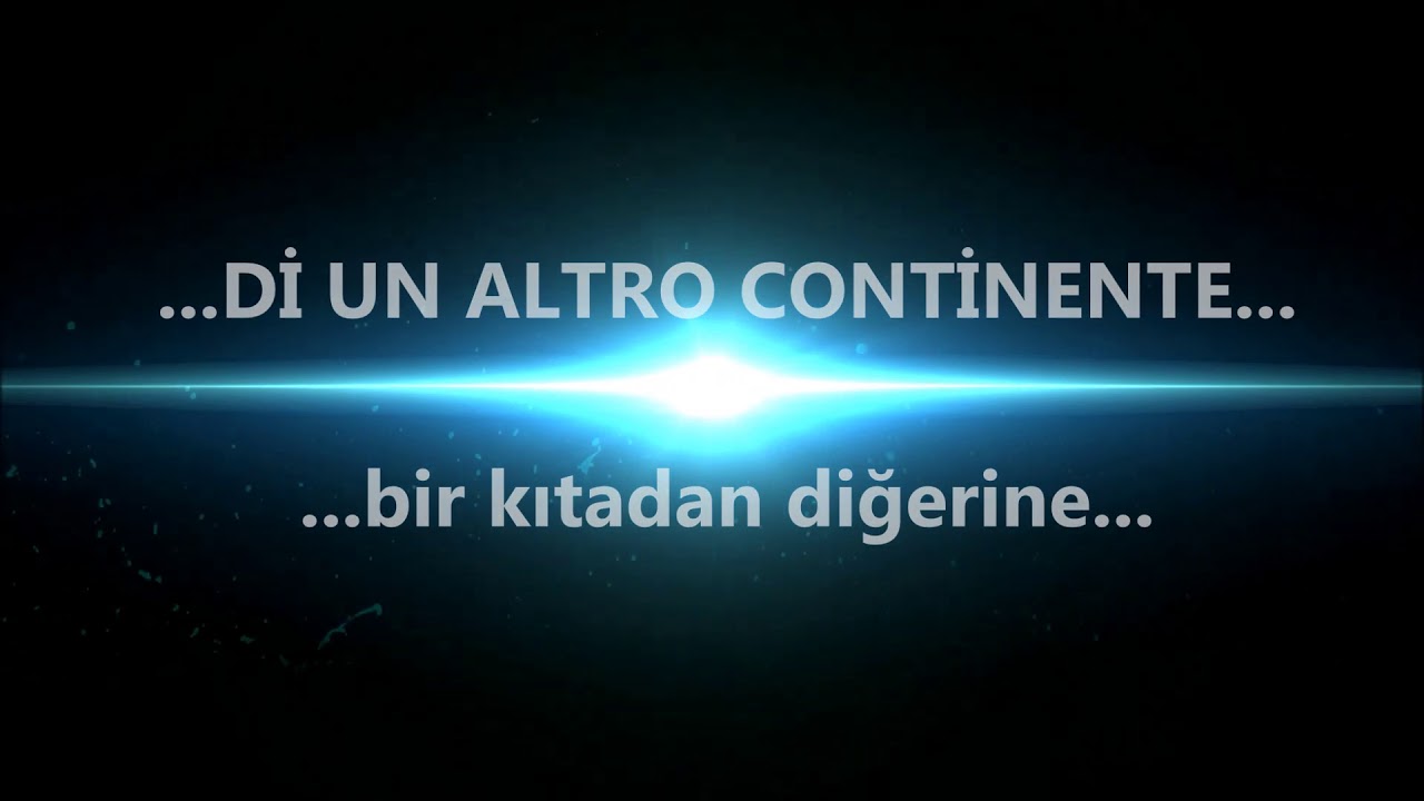 LO SCRİVERO NEL VENTO - KARAOKE