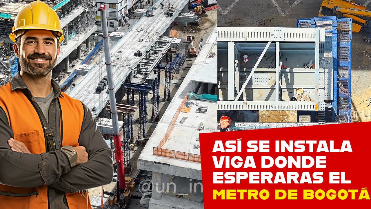 AQUÍ esperarás el METRO DE BOGOTÁ: construcción en ultra detalle | Avances estación 2