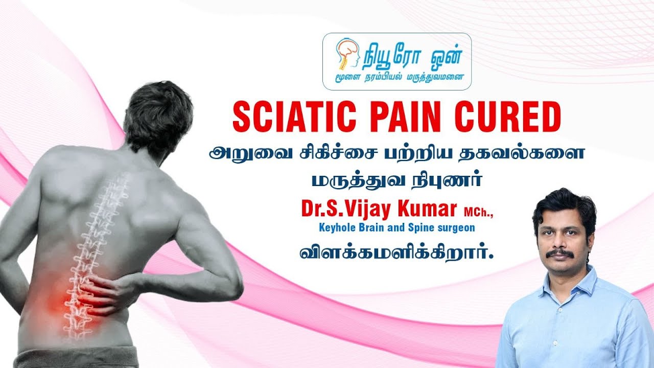 SCIATICA COMPLETELY CURED | Life-Changing Treatment by Dr. S Vijay Kumar