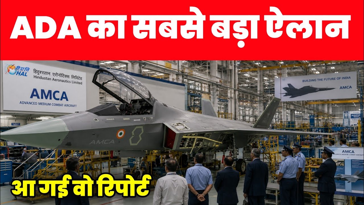 ADA का सबसे बड़ा ऐलान - Biggest Update on AMCA Prototype development 