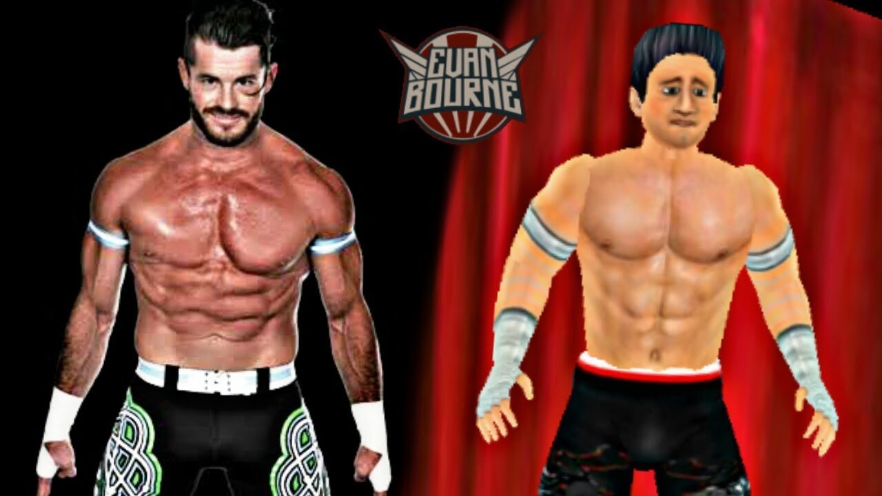 Wwe Top 35 moves of Evan Bourne/ Matt Sydal in Wrestling Revolution 3d