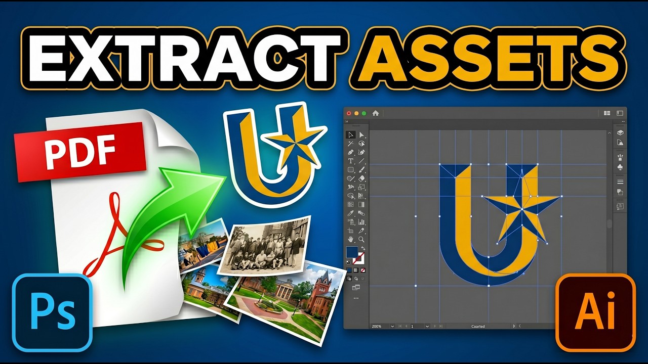 Grab vector and images from pdfs