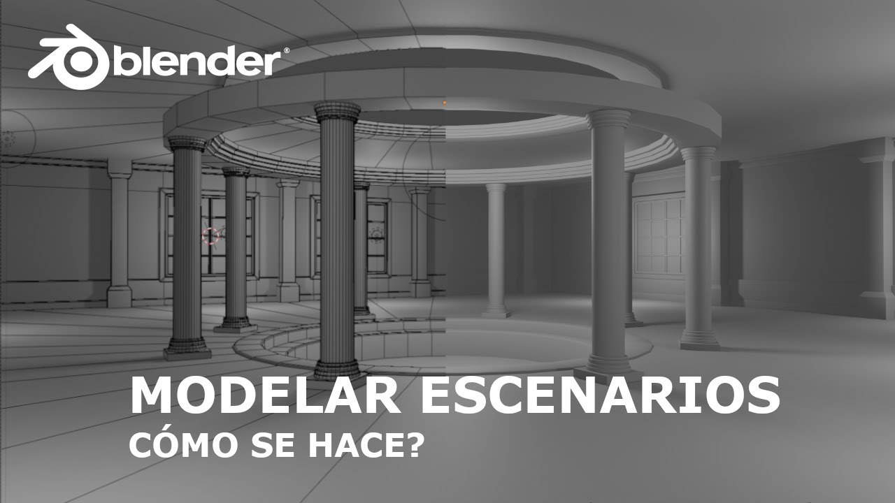 Crear Escenario  en Blender