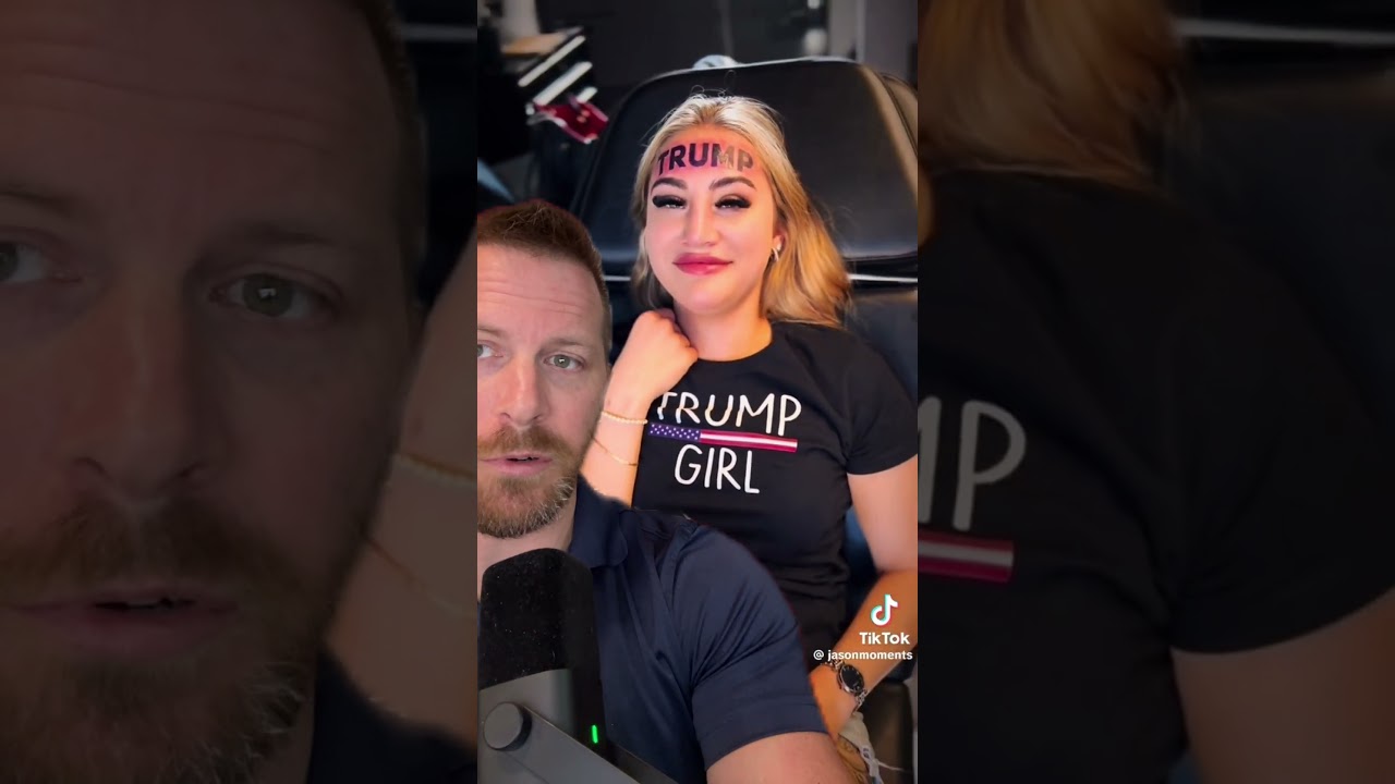 Trump MAGA CULT members now getting literal tattoos on their foreheads.