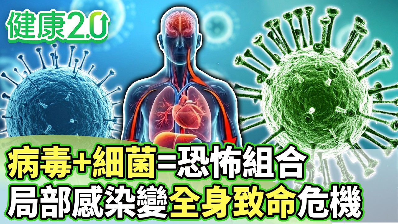 病毒+細菌=恐怖組合！局部感染變全身致命危機！【健康2.0分段】@tvbshealth20  EP3174-2 20260228 #鄭凱云#徐克強#莊海華#林舜穀#陸巧因