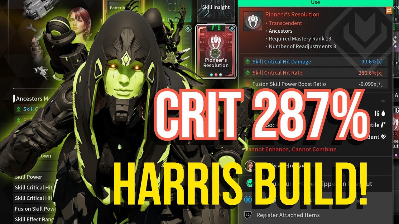 MAX CRIT Harris Is BEST! Full Guide Mobbing & Forbidden Sanctuary I The First Descendant