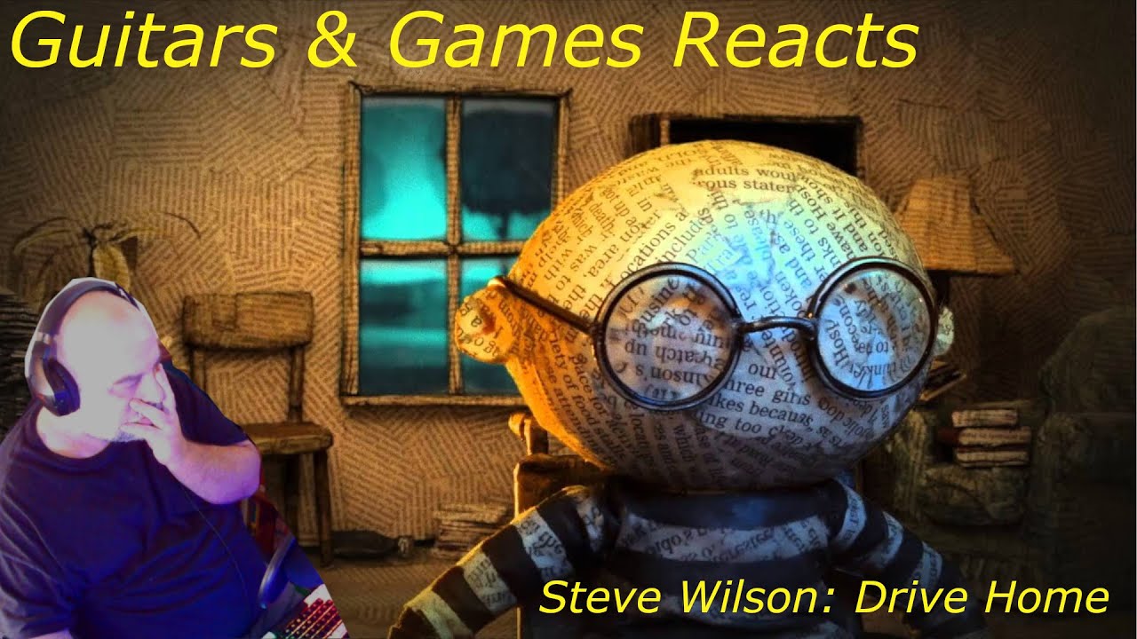 Guitars & Games Reacts. Steve Wilson: Drive Home.  This was so good! #music #reaction