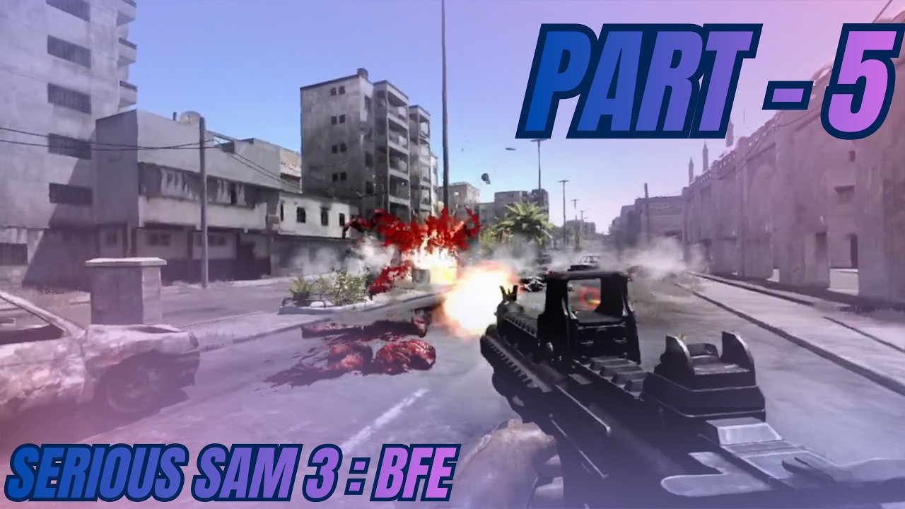 Serious Sam 3: BFE Gameplay Walkthrough Part 5 - Under the Iron Cloud